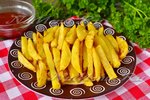 Картошка фри в духовке, как в Макдольнадсе
