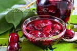 Варенье из вишни "Пятиминутка" с косточками