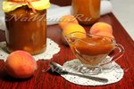 Джем из персиков с кусочками фруктов на зиму