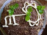 Торт «Золотой ключик»