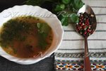 Фасолевый суп с грибами