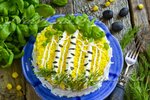 Салат «Берёзовая роща»